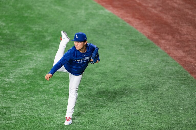 【最新フォト】MLB開幕シリーズ2025　大谷翔平らドジャース軍団は東京ドームでのびのびと調整　©︎Nanae Suzuki
