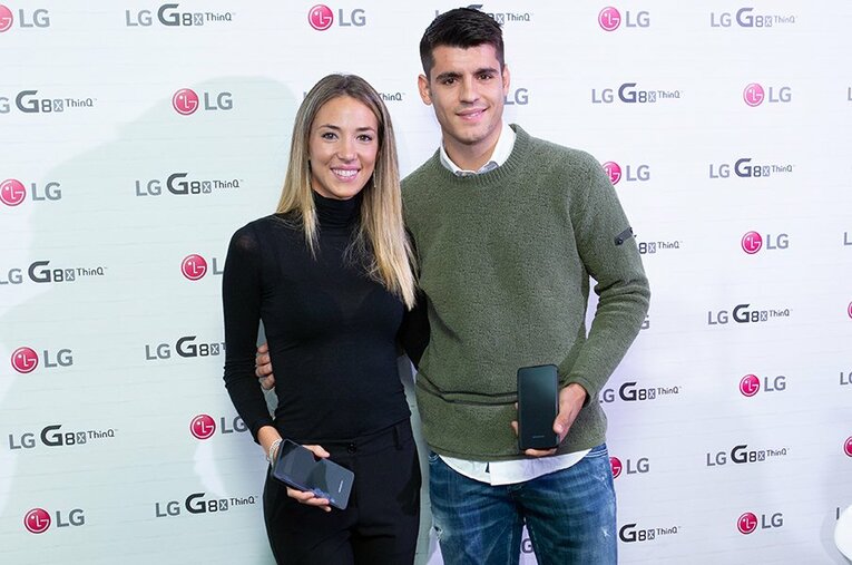 アルバロ・モラタ＆アリス・カンペーロ ／ photograph by Getty Images