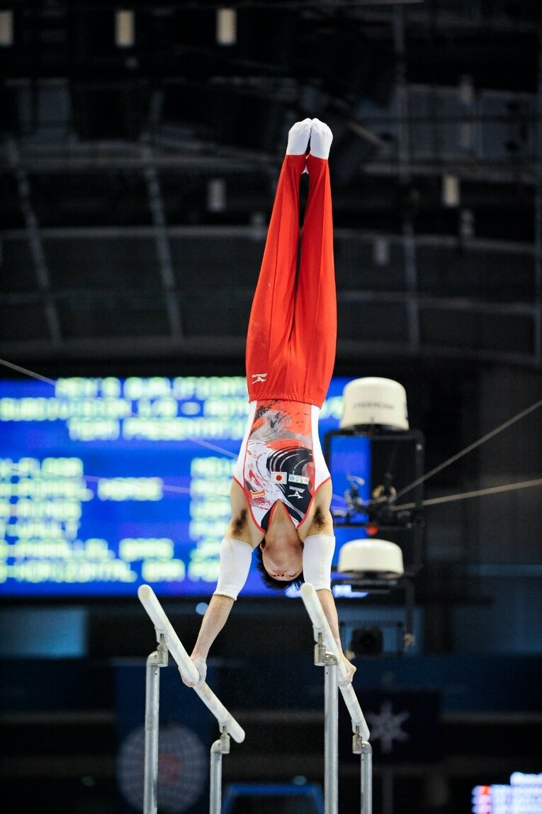 内村航平 ／ photograph by Sports Graphic Number