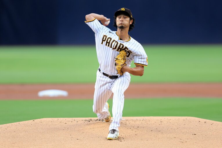 今季のダルビッシュ　©Getty Images