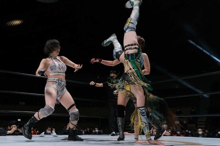 挑戦者決定戦での上谷　©Norihiro Hashimoto