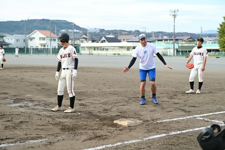 22年12月の富士高校の練習　©Naoya Sanuki