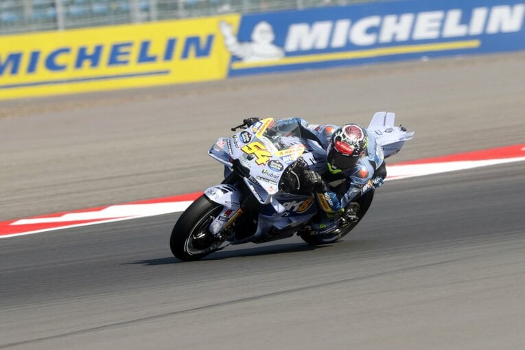 上位ライダーのリタイアがあったとは言え、評判通りの速さを見せたアルデグエロ　©Satoshi Endo