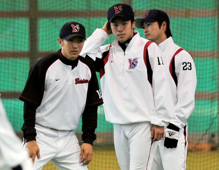 現役時代の加藤（左）©JIJI PRESS