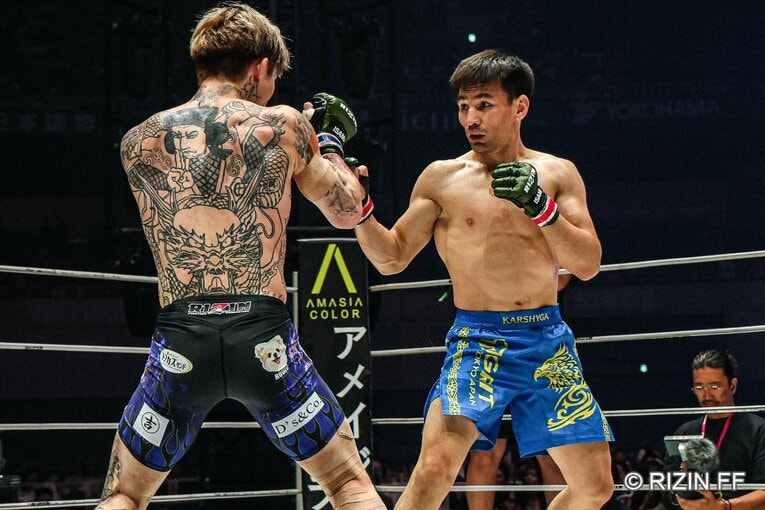 『超RIZIN.5』平本蓮vs.カルシャガ・ダウトベック　©RIZIN FF