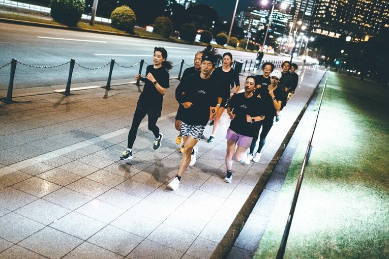 現在は動画編集と「RETO RUNNING CLUB」のコーチを仕事としている田村　©Tatsuya Matsuzaki