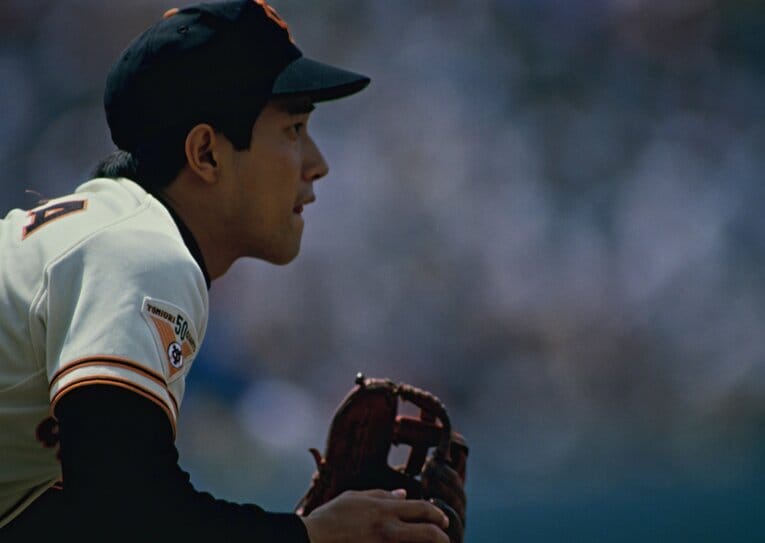 現役時代の原辰徳　©BUNGEISHUNJU