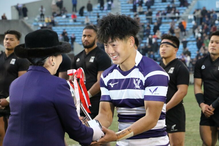 明大時代は主将も務め、2018年に大学日本一も経験　©Nobuhiko Otomo