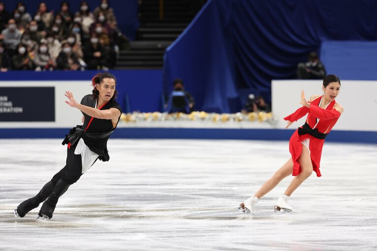 世界から高評価を受けていたリズムダンス。思いがけないミスが響く結果となった