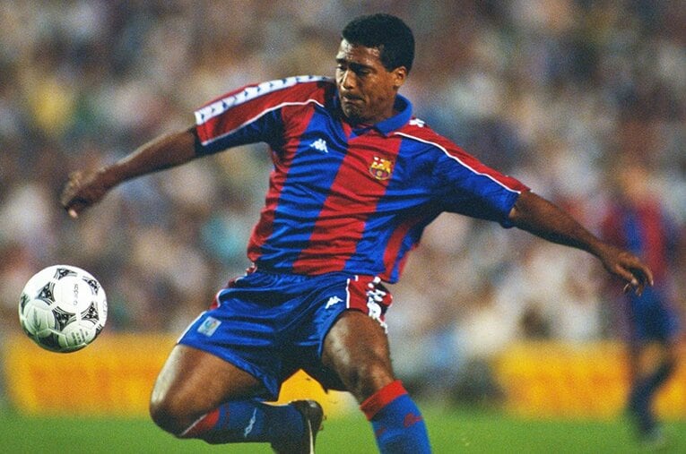 バルサ時代のロマーリオ　©Sports Graphic Number