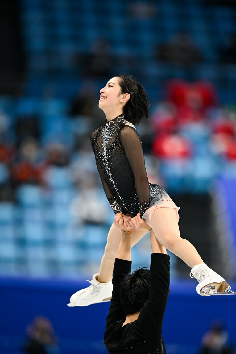 北京五輪の「りくりゅう」ペア　©️Asami Enomoto/JMPA