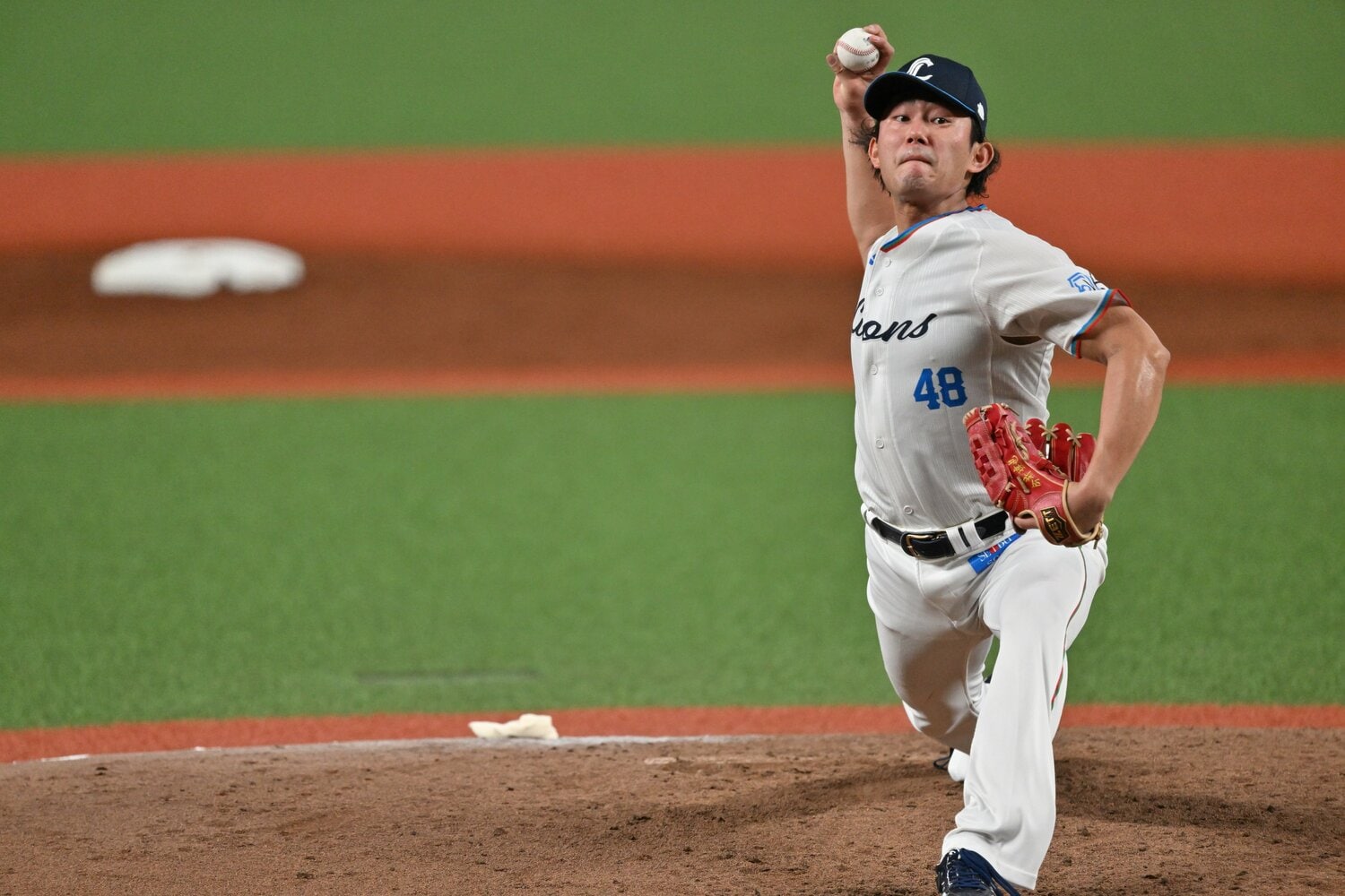 昨季まで西武でプレーした今井達也 ©Hideki Sugiyama