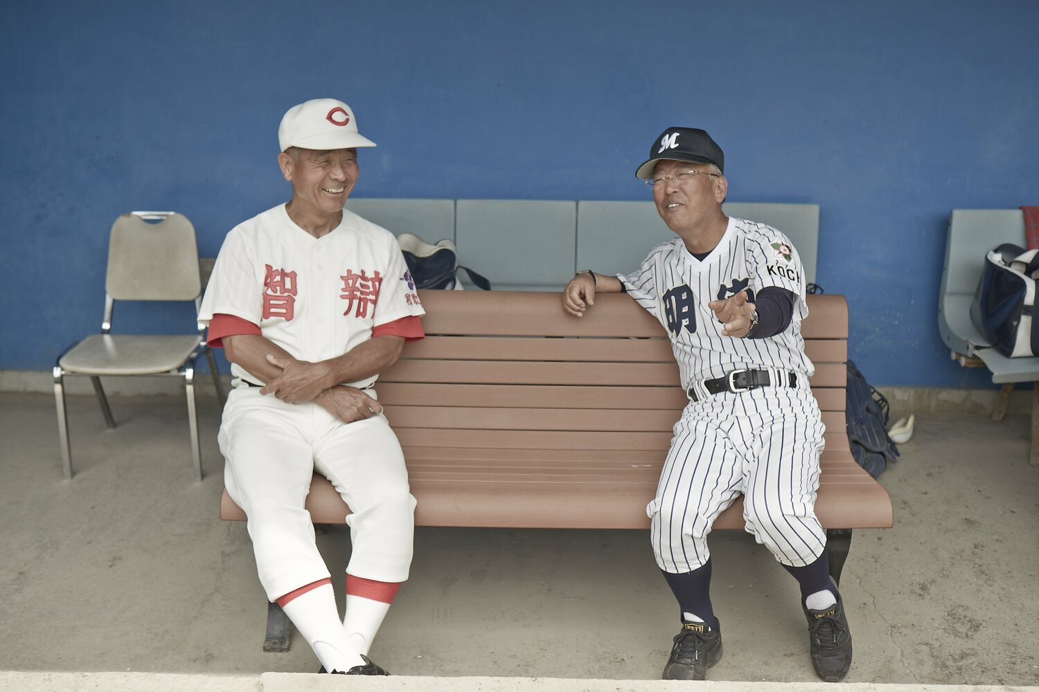 父が監督を務める明徳義塾とも練習試合を組むなど交流のある智弁和歌山の前監督・高嶋仁 ©Tadashi Shirasawa