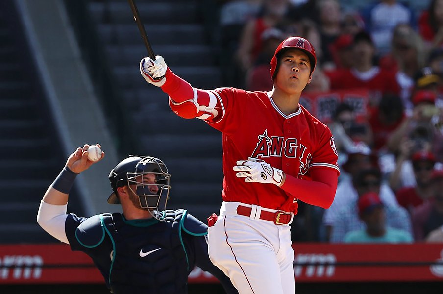 2018年の大谷©Getty Images