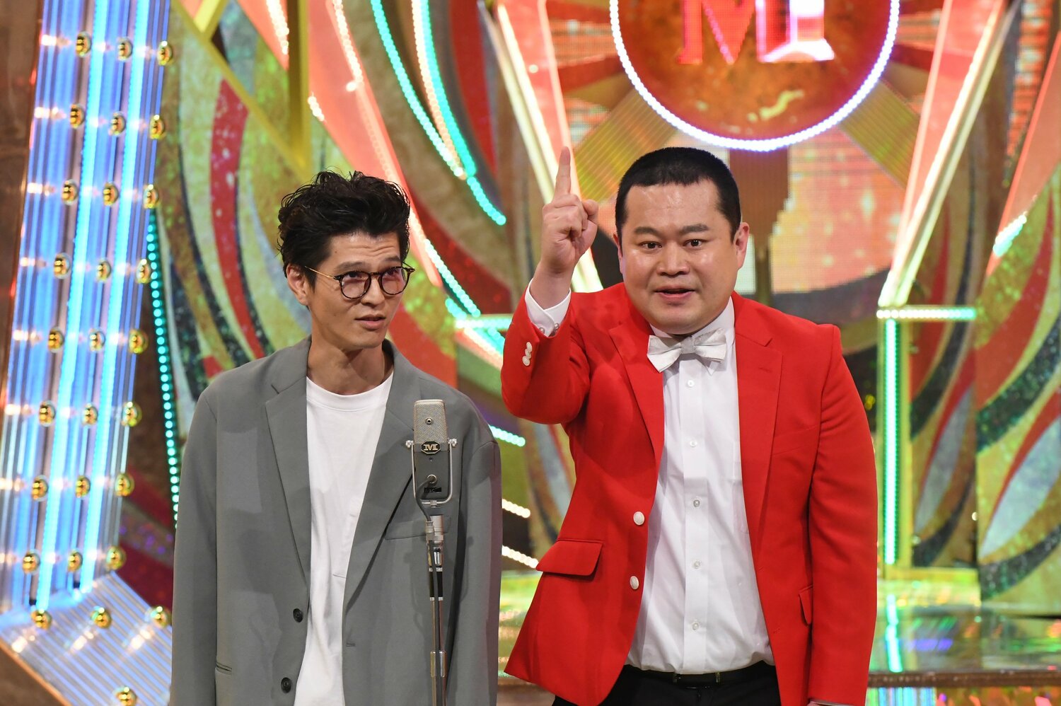 M-1決勝で「さそり座の女」のネタをかけた。トップバッターとしての歴代最高点（637点）をマークした　©M-1グランプリ事務局