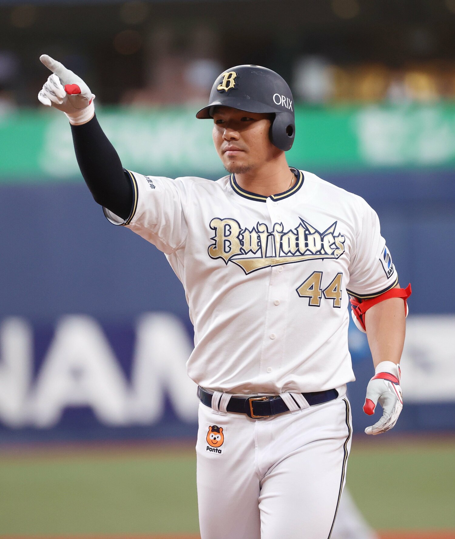 亜細亜大時代から「打てる捕手」として注目を集めた頓宮裕真。2018年ドラフトでは、オリックスに打撃力を買われて2位指名を受けた　©︎JIJI PRESS