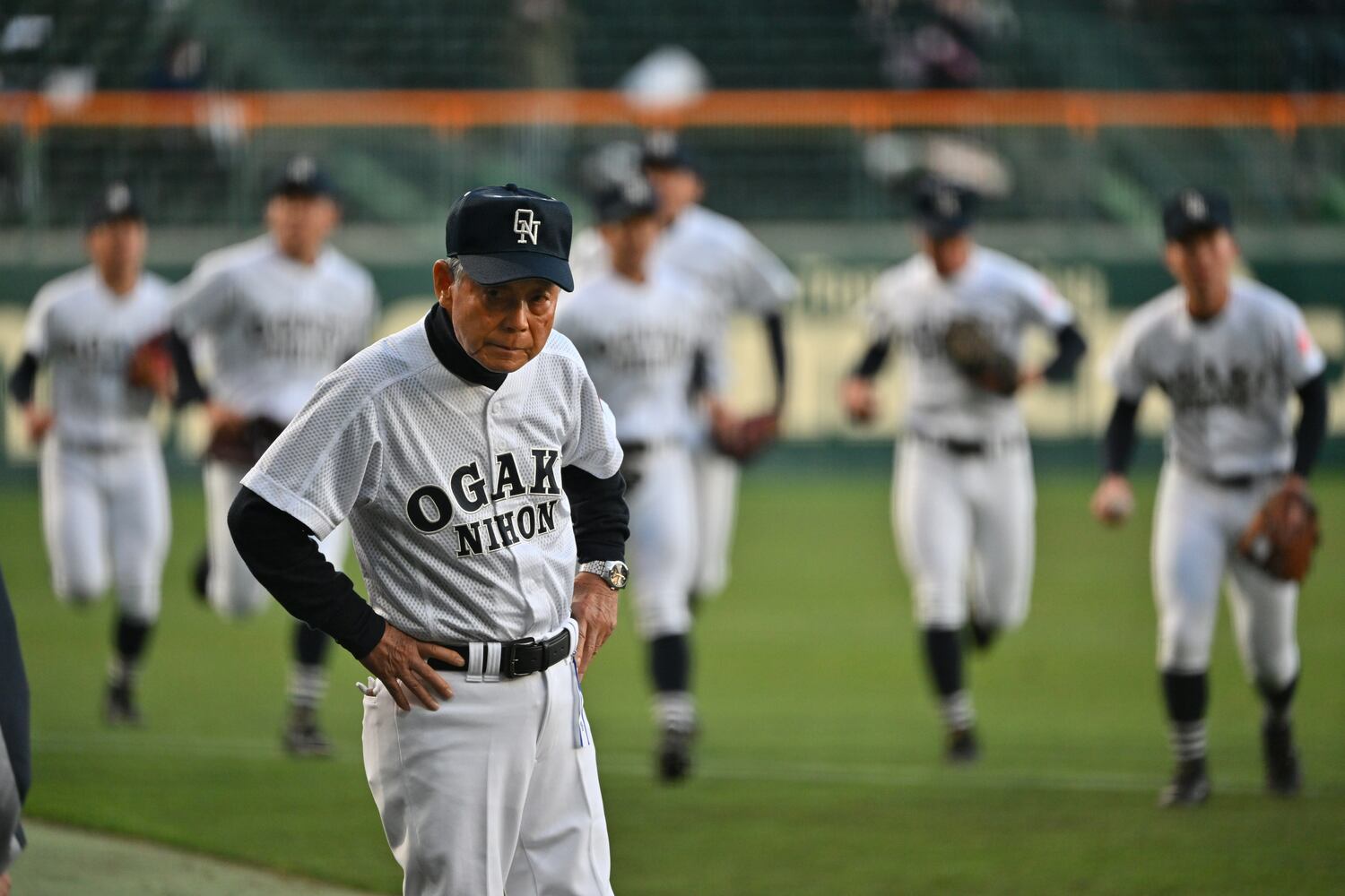 大垣日大・阪口慶三監督　©Hideki Sugiyama