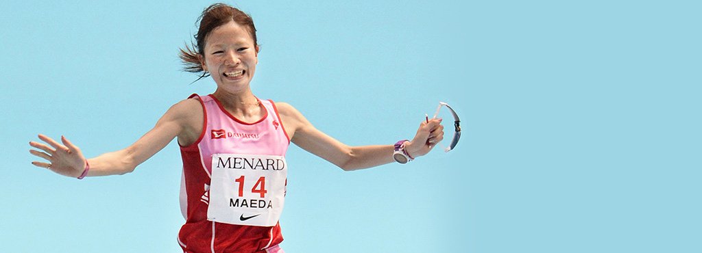 超マイペースなニューヒロイン。女子マラソン、前田彩里とは何者？＜Number Web＞ photograph by Kyodo News