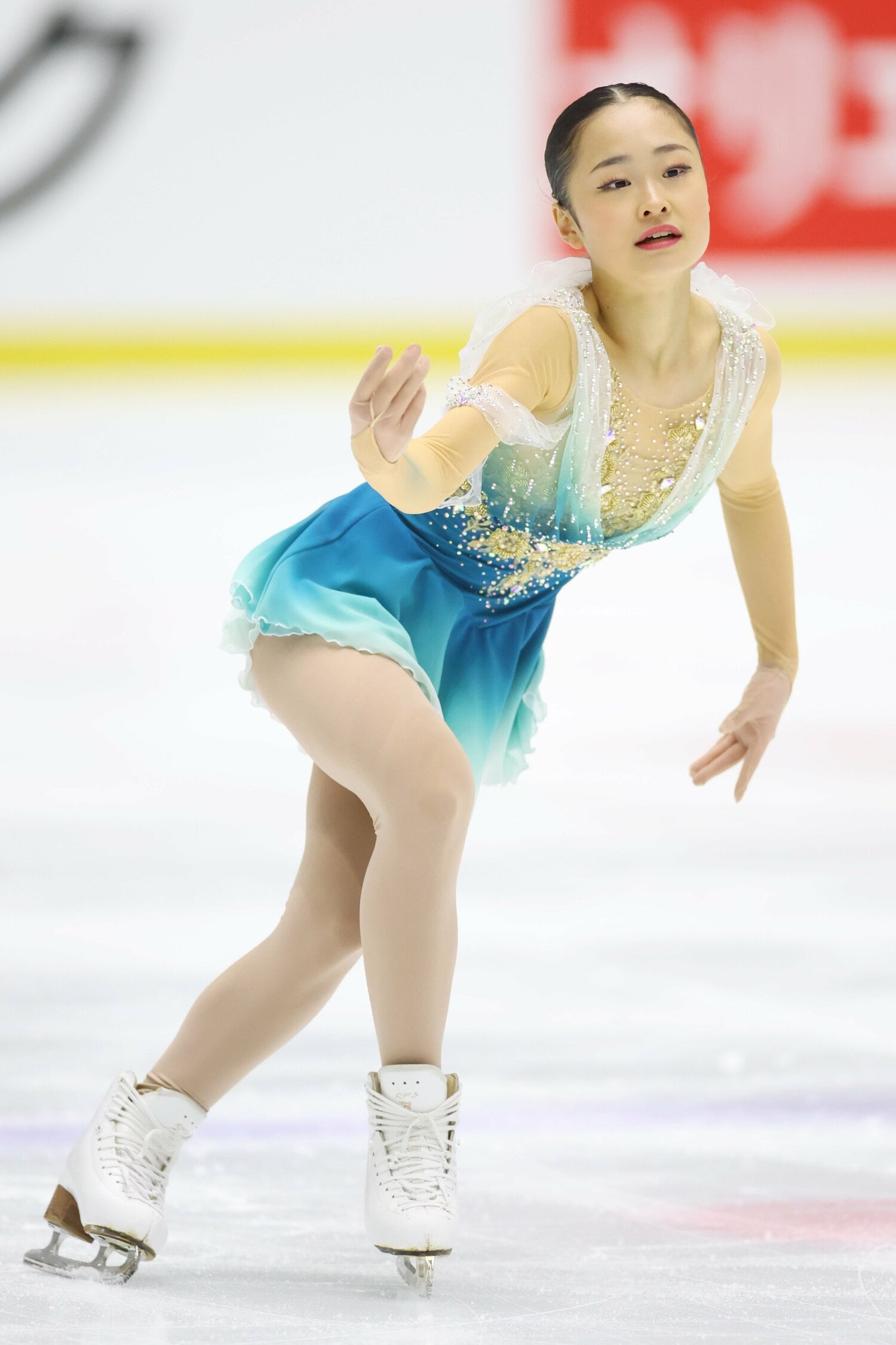 フリーの演技　©︎AFLO