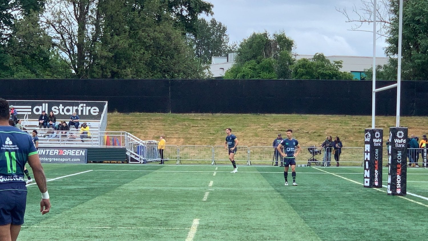 新天地デビュー戦での山田章仁(本人提供)