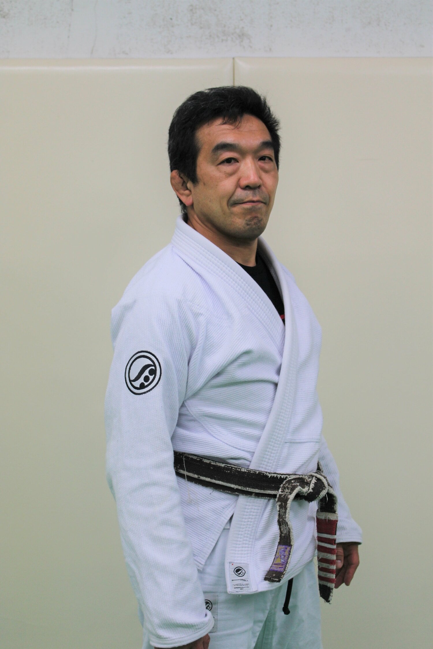 「パラエストラ東京」でインタビューに応じた中井祐樹　©Number Web