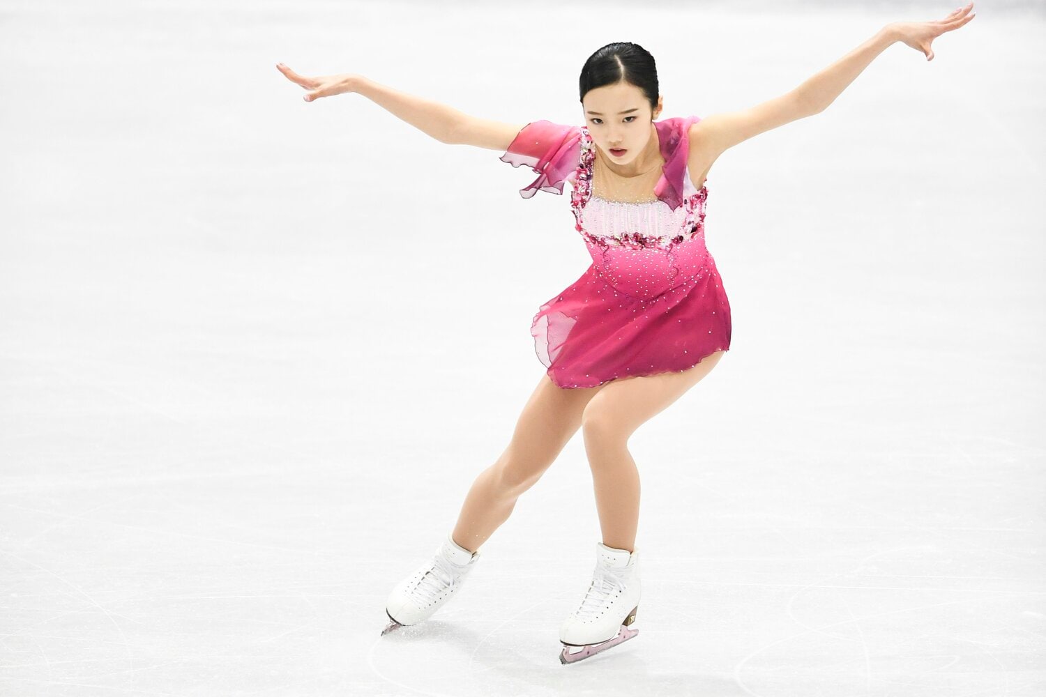 フジテレビがゴールデンタイムに生中継した2017年の世界ジュニアにて ©Asami Enomoto