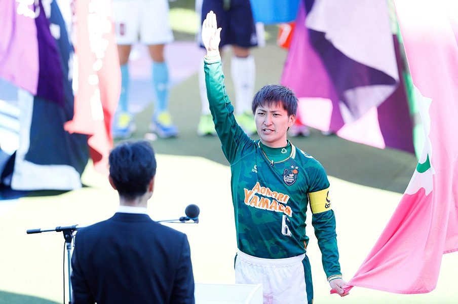青森山田は選手宣誓も凄かった。高校サッカーは「名言」の宝庫だ。＜Number Web＞ photograph by AFLO