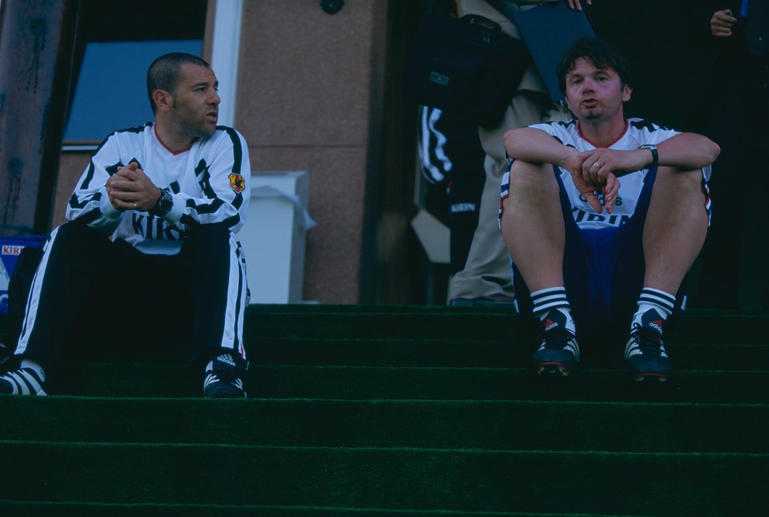 トルシエ率いるサッカー日本代表は2001年フランスに0-5で大敗した（その日に撮影）　©Kazuaki Nishiyama