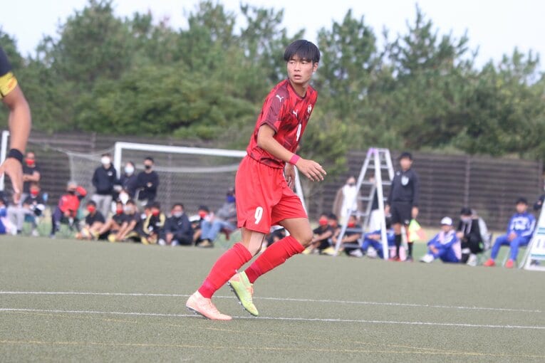 高校1年の福田師王。大迫という身近なライバルの存在が成長を後押しした　©︎Takahito Ando