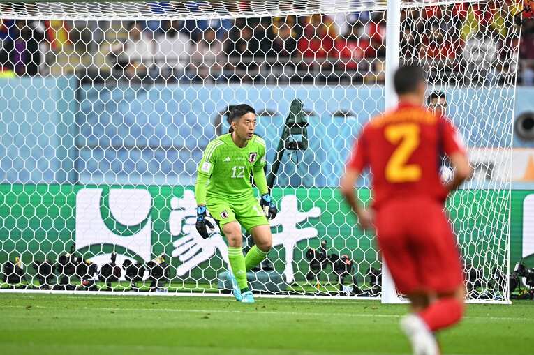 スペイン戦　©Takuya Kaneko／JMPA