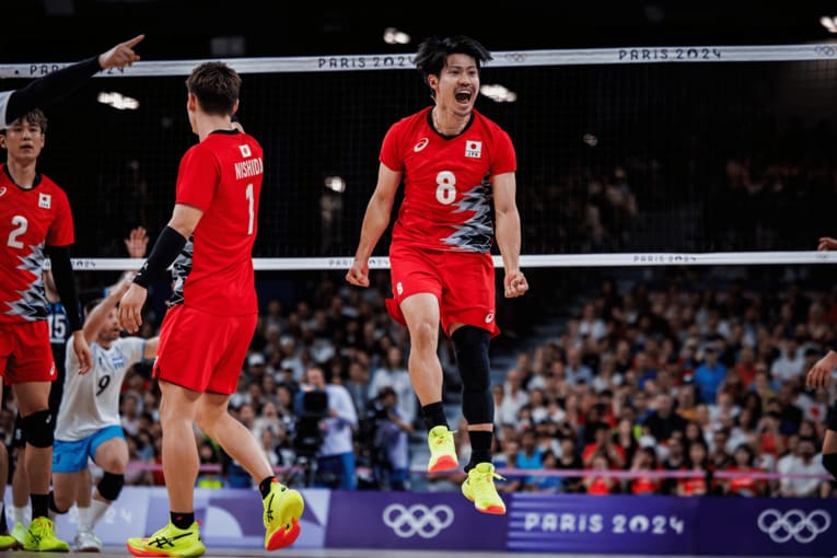 パリ五輪 アルゼンチン戦　©︎Volleyball World