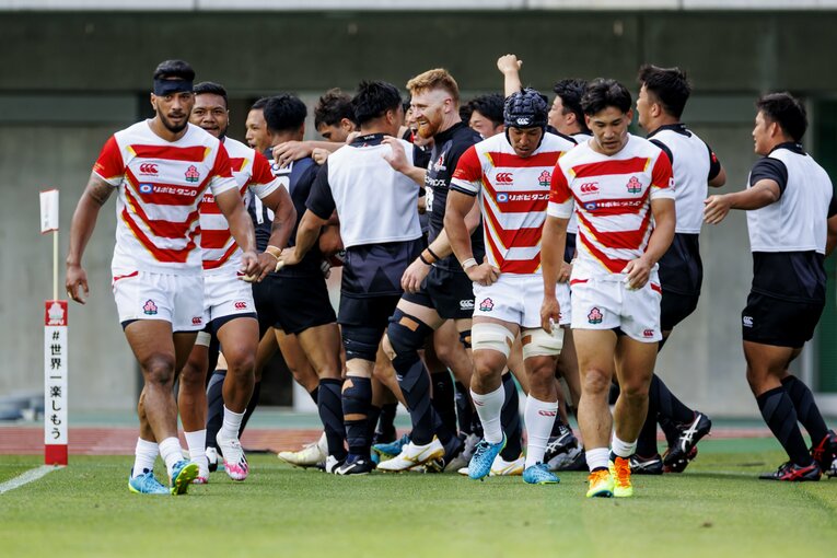 日本代表vsサンウルブズ（2021年）©︎Kiichi Matsumoto