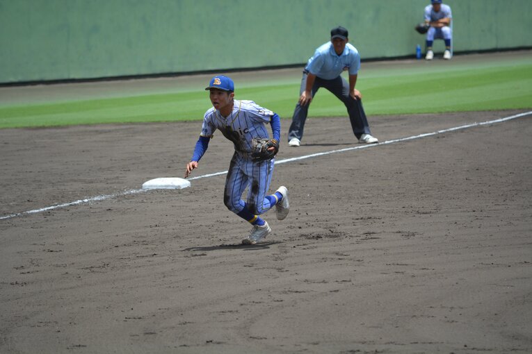 沖縄尚学vs.エナジック。全国高校野球選手権・沖縄大会決勝　©Takarin Matsunaga