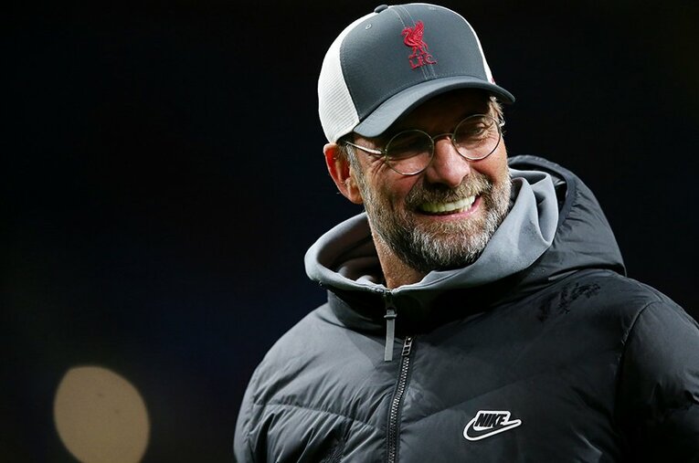 独占インタビューに応じてくれたクロップ監督。名将の目に2021年のサッカー界はどのように映っているのか ／ photograph by REUTERS/AFLO