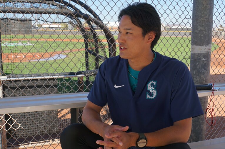 アリゾナで取材。藤浪「こっちに来て自分を取り戻せたのかなと思います」 ©NumberWeb