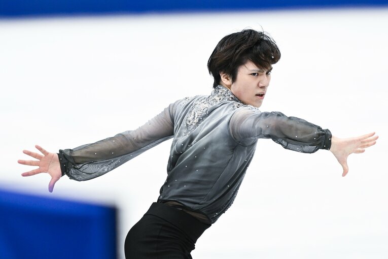 世界選手権フリーの演技　©Asami Enomoto