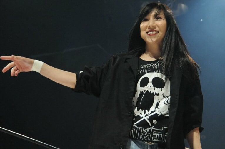 8月8日、ついに引退試合を迎える女子プロレスラーのKAORU ／ photograph by Marvel Compony