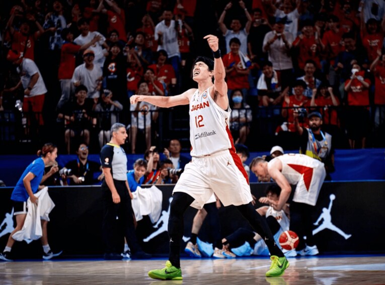 W杯ベネズエラ戦の渡邊雄太　©FIBA