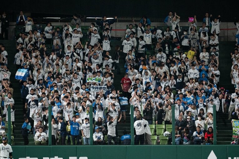 三振をとった今井に大きな声援が　©Nanae Suzuki