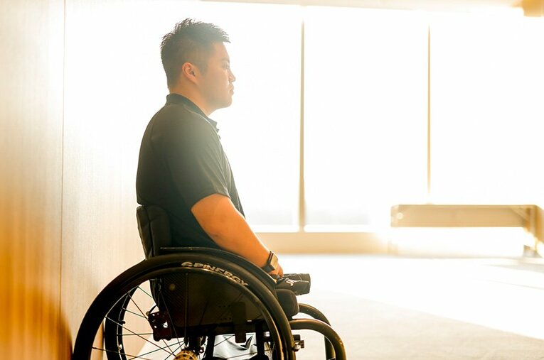 究極の目標は「世界一のプレーヤーになること」と語る次世代エース橋本勝也 ／ photograph by Kiichi Matsumoto