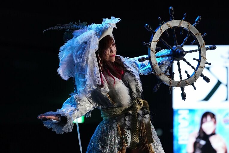 “海賊女王”KAIRIの入場シーン