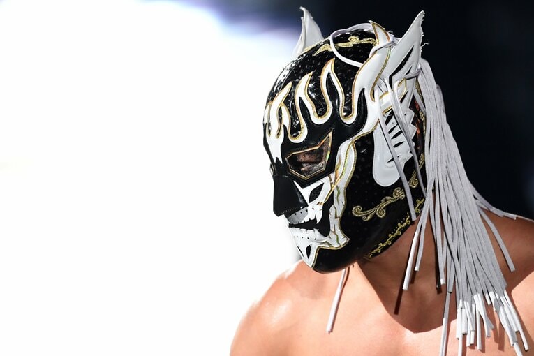 エル・デスペラードのマスク姿　©Masashi Hara