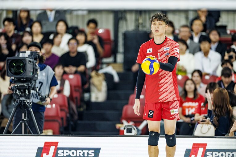 小野寺太志（サントリーサンバーズ大阪）　©︎Kiichi Matsumoto