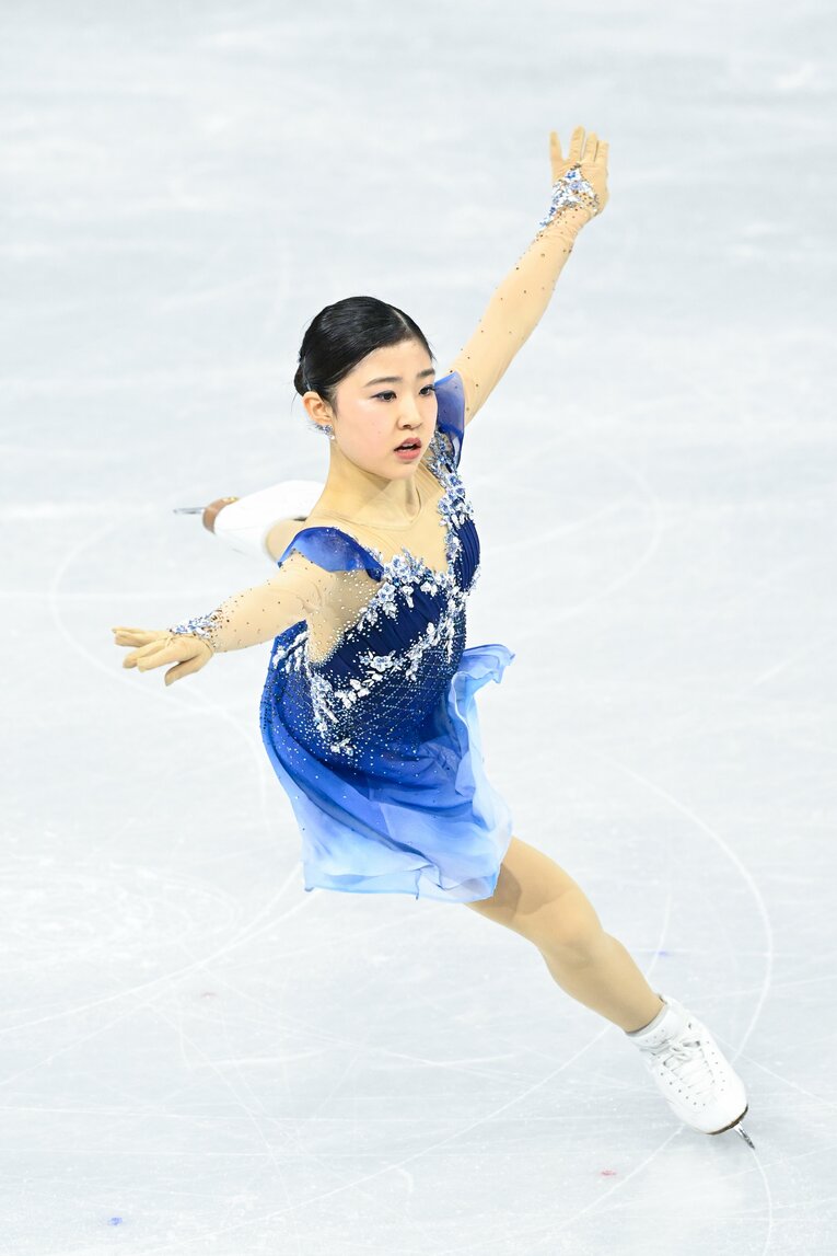 ミラノ五輪女子シングルフリー【スワイプするとそのほかの写真もご覧になれます】　©Asami Enomoto／JMPA