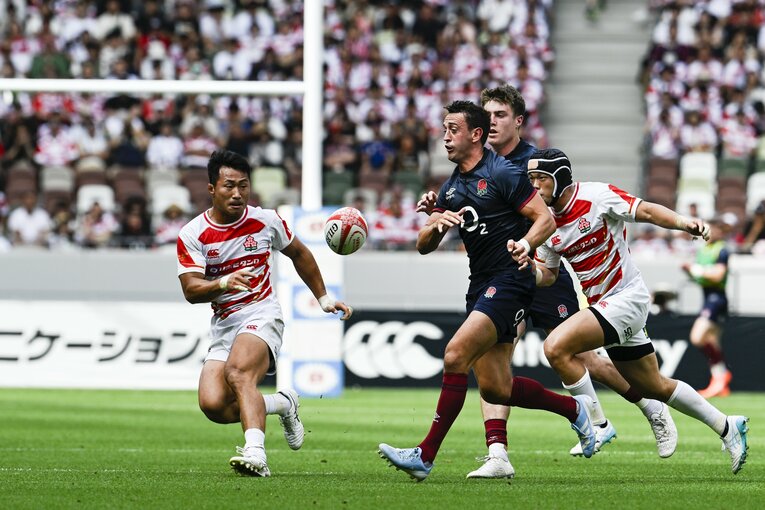 第二次エディー・ジョーンズHC体制の初陣となったイングランド戦　©Asami Enomoto