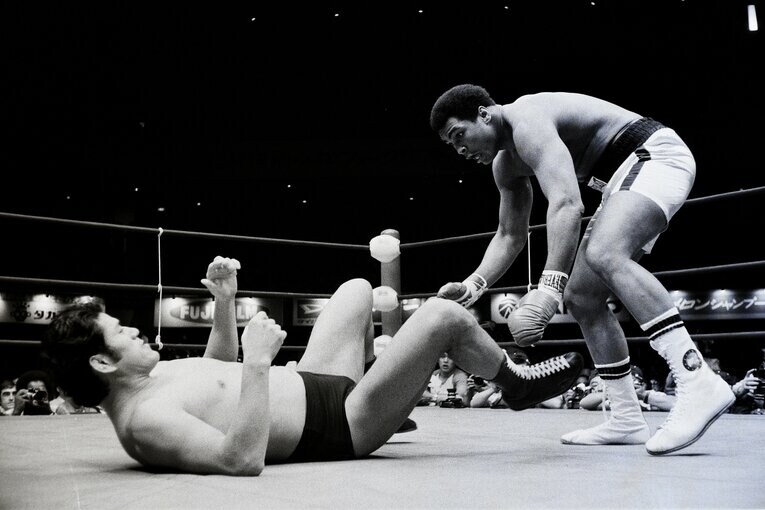 筆者がリングサイドで撮影した「猪木アリ状態」誕生の瞬間