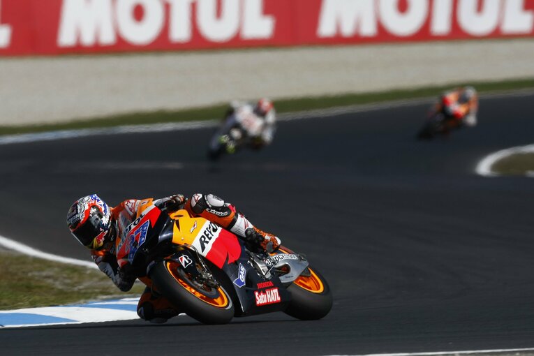 2011年のケーシー・ストーナーとRC212V　©HRC