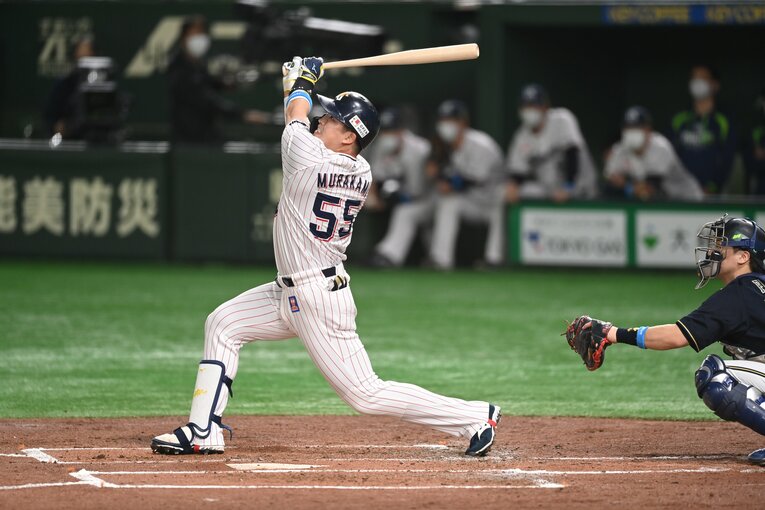 ヤクルト村上宗隆（2021年日本シリーズ）©︎Naoya Sanuki