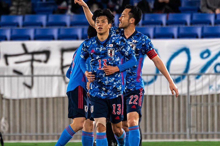 今回、初招集組で、大きな爪痕を残したのが山根視来（川崎） ／ photograph by JMPA