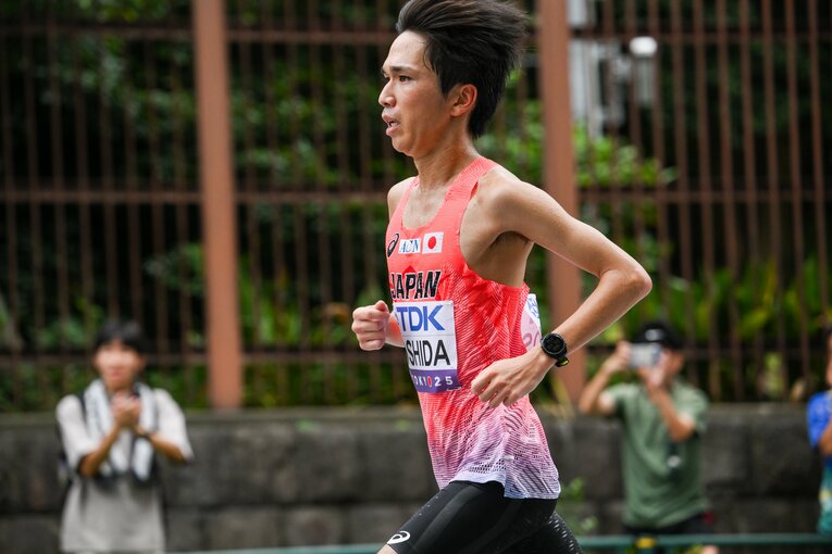 34位に終わった吉田祐也　©Nanae Suzuki